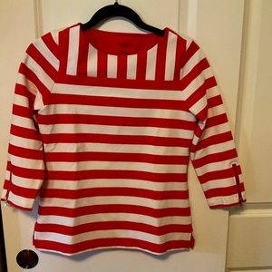 🎈🎉Host Pick! 🎀🌈 Talbots Petite French Terry Top